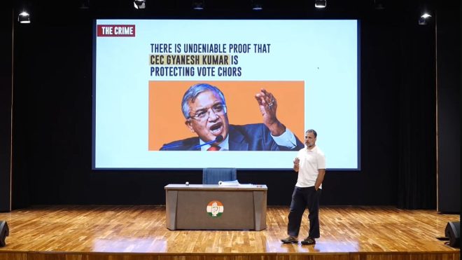 #Breaking: Rahul Gandhi accuses EC of shielding vote chors, Godabai caught deleting evidence - Democracy at stake! —  Breaking news, Political scandal, Electoral fraud