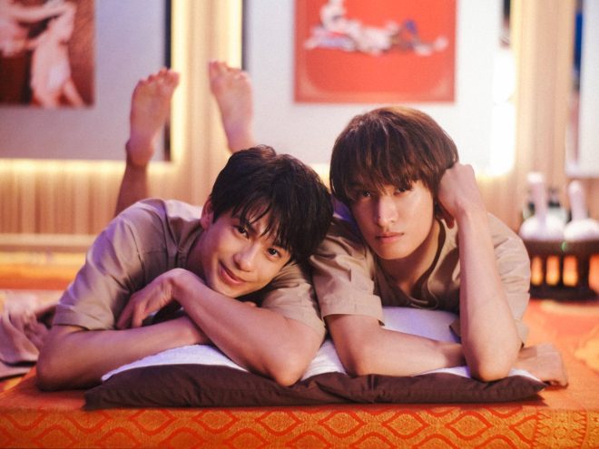 "Breathtaking "Trust" and "Distance" Between Morisaki Win and Mukai Koji in Unlikely First Collaboration! Behind-the-Scenes Bonding in Bangkok Revealed! #LoveSongMovie 🌻🇹🇭" —  Trust and Distance, Bangkok Shoot, Movie Love Song