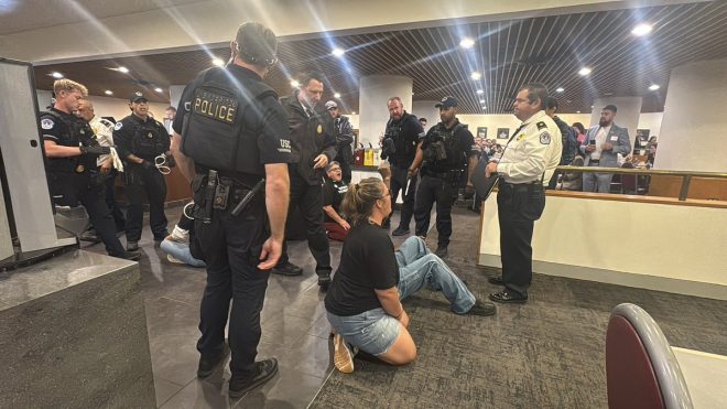 Capitol Chaos: Leftists Arrested Over 'Housing Rights' Protest! — left-wing protests 2025, housing rights activism, Capitol police arrests
