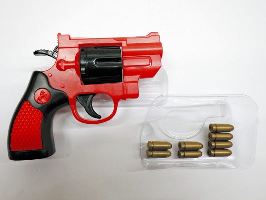 "China's Dangerous Toy Guns: Only 20% of 15,800 Recalled, Capable of Firing Real Bullets!" —  
Toy gun safety concerns
Plastic toy gun recall
Imported toy gun danger