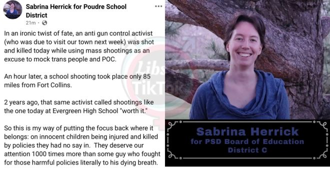 Colorado School Board Candidate Mocked Assassination—Why? — Sabrina Herrick school board candidate, Colorado education reform, parental concerns Sabrina Herrick