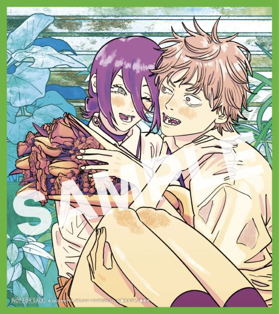 Controversial Breaking News: Tatsuki Fujimoto's New Ending Revealed on Mini Cards - Warm Future of Two People Unveiled! 🌟🔥 —  
Chainsaw Man Rese Edition Mini Shikishi Card Giveaway
Exclusive Chainsaw Man Rese Edition Mini Art Card
Chainsaw Man Rese Edition Second Bonus Mini Card