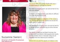 Controversial Claims: Ball State Health Director Defends Charlie's Assassination —  health advocacy leadership, ethical health communication 2025, public health accountability