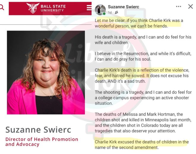 Controversial Claims: Ball State Health Director Defends Charlie's Assassination —  health advocacy leadership, ethical health communication 2025, public health accountability
