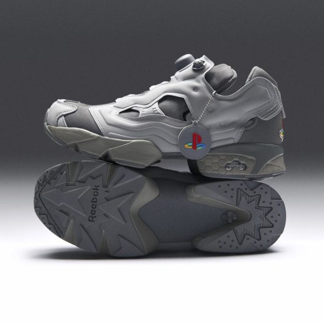 Controversial Collaboration: Limited Edition PlayStation Sneakers by Reebok Spark Outrage in Japan! Available Exclusively at BEAMS on October 24th. —  PlayStation anniversary sneakers, Reebok collaboration, limited edition
Japanese exclusive PS sneakers, BEAMS release, Insta Pump Fury 94
Limited edition PS sneakers, PlayStation colorway, commemorative release