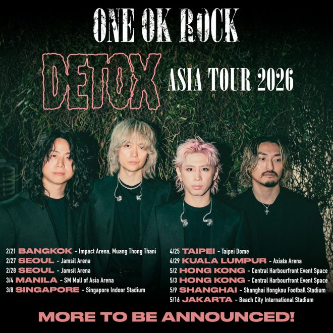 "Controversial: ONE OK ROCK announces DETOX Asia Tour 2026, fans divided on new direction! #ONEOKROCK #OORDETOX" —  ONE OK ROCK Asia Tour, OOR DETOX Tour, ONE OK ROCK 2026 Tour