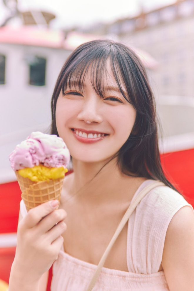 "Controversial new photo book by Hina Kawada set to shake up the industry on 11/11! 🐼✨ #Hina2ndPhoto" — 河田陽菜 2nd 写真集 release date, 河田陽菜 exclusive cover edition, 河田陽菜 photo book announcement