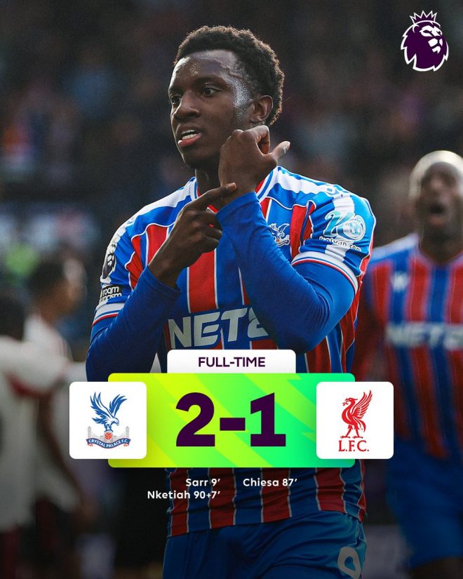 Crystal Palace Shocks Liverpool: First Defeat of the Season! —  Crystal Palace victory highlights, Liverpool's unbeaten streak ends, Premier League shock results 2025