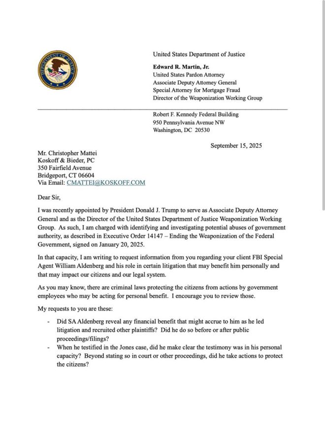 DOJ Investigates Democrats for Alleged Weaponization! —  Government Overreach, FBI Investigations 2025, Alex Jones Legal Battle