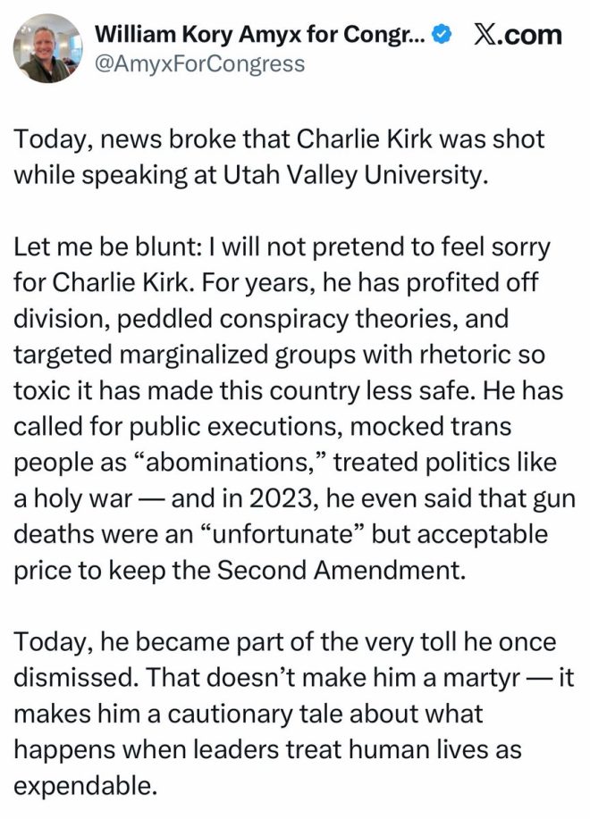 Democrat Candidate Shockingly Justifies Kirk's Assassination! —  Democrat candidate Indiana 2025, political controversy Indiana, Charlie Kirk assassination remarks