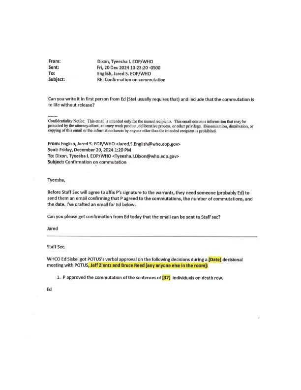 Did Biden Even Approve Thousands of Pardons? Shocking Emails! — White House pardon controversy, Biden administration emails, presidential pardon process 2025