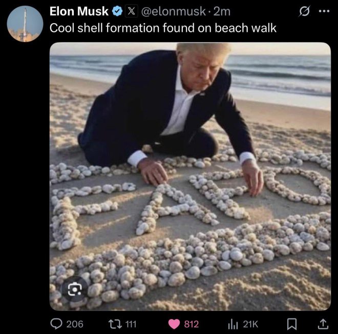 Elon Musk's Late-Night Trump Photo Sparks Wild Speculation! —  Elon Musk news 2025, Trump beach photo, viral social media trends