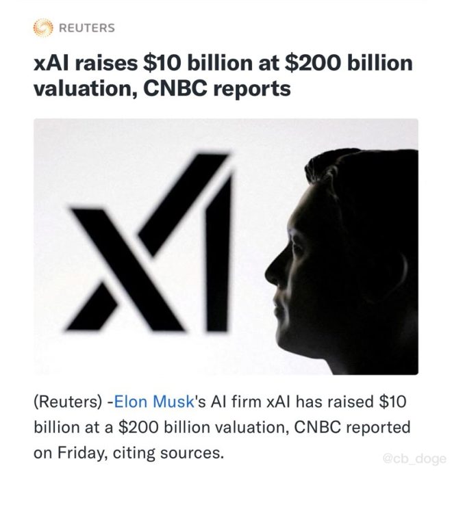 Elon Musk's xAI: $10B Raised, $200B Valuation—What’s Next? —  Elon Musk news, xAI funding round, artificial intelligence investment 2025