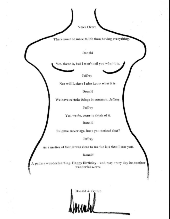 Epstein. Congress. Scandalous poem. Trump's signature revealed! — Trump Birthday Book Revelation, Epstein Estate Legal Update, Congress Letter Release