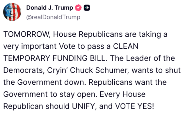 Every House Republican Must Unite: Vote YES or Else! —  House GOP Unity 2025, Republican Party Solidarity, Vote for Conservative Values