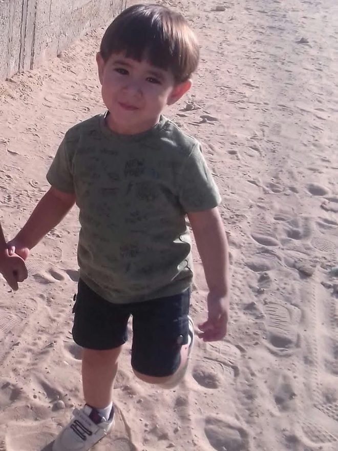 "Family wiped out as Israeli airstrike kills little Muoath and father Khaled in Gaza - shocking tragedy unfolds" —  Israeli airstrike tragedy, Gaza family wiped out, Innocent lives lost Gaza 2025