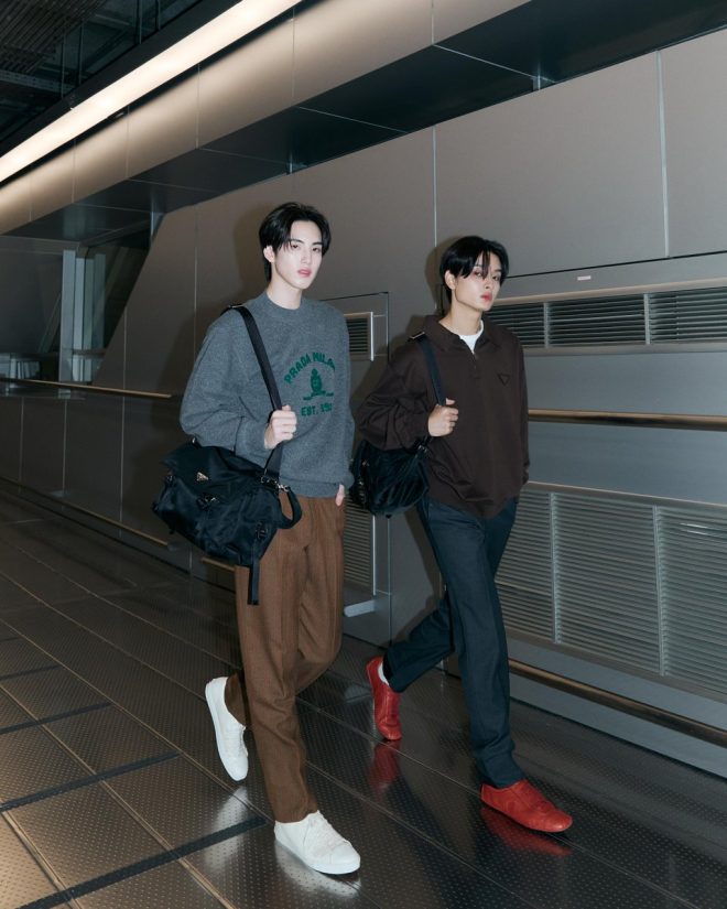 Fashion or Farce? KHUNPOL & PHUTATCHAI's Prada Stunt! —  PradaFashionistas, MilanFashionWeek2025, LuxuryStreetStyle