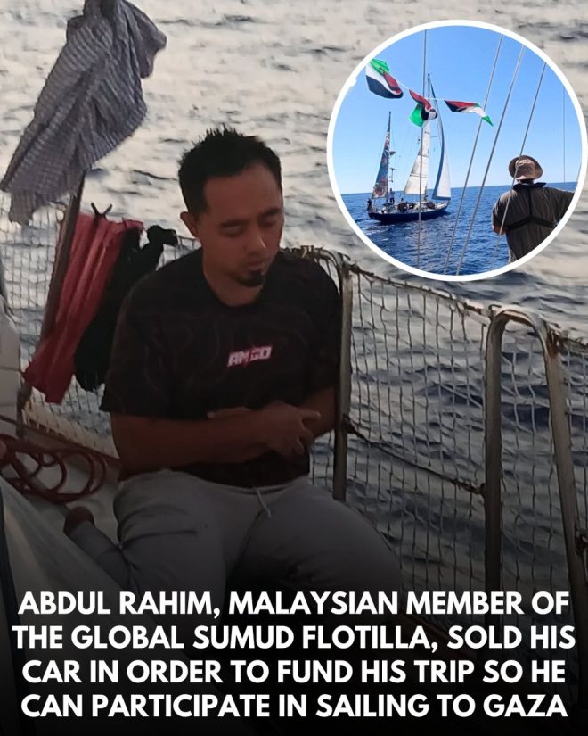Father Sells Car to Join Gaza Flotilla: Hero or Fool? —  Global solidarity sailing, Sacrifice for humanitarian causes, Fathers for Palestine 2025