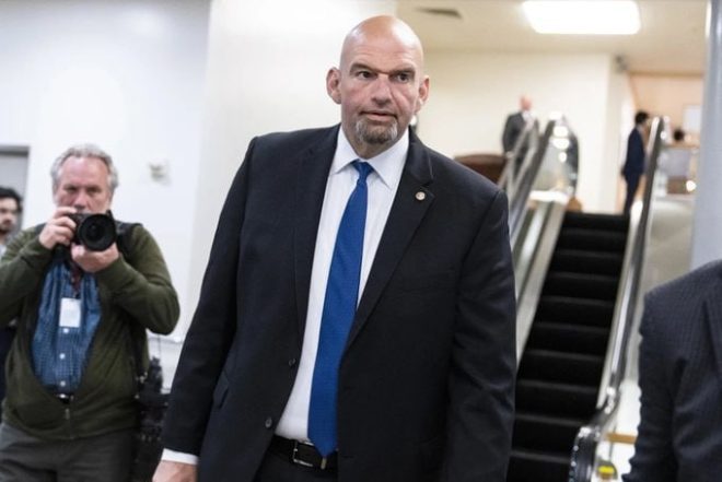 Fetterman's Shocking Claim: Is He Betraying the Party? —  Democratic Senator Fetterman statement, Trump support bipartisan unity, political discourse 2025