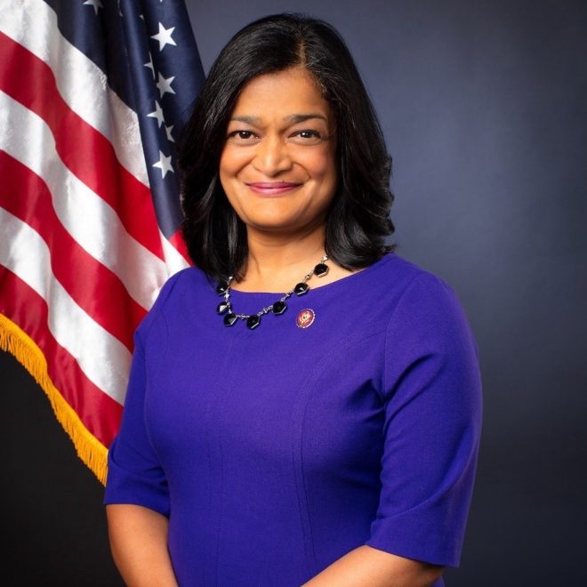 GOP Rep. Calls for Execution of Congresswoman Jayapal! —  GOP violence incitement, Pramila Jayapal threats, political execution calls