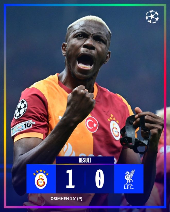 Galatasaray Shocks World: English Champions Fall in UCL! —  Galatasaray UEFA victories, Turkish football triumphs, Galatasaray Champions League success