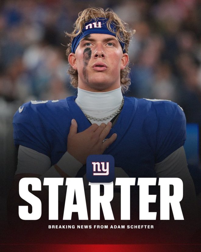 Giants to Start Rookie QB Jaxson Dart Over Wilson! —  rookie quarterback news, NFL week 5 updates, Giants Chargers game preview