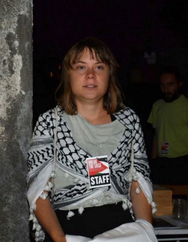 Greta Thunberg ousted from lead boat on Gaza trip by own crew - shocking details emerge! —  Greta Thunberg controversy, Lead flotilla incident, Crew betrayal