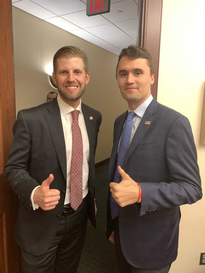 Honoring a Brave Patriot: Charlie Kirk's Legacy Lives On —  patriotism tribute, honor and remembrance, Eric Trump statements