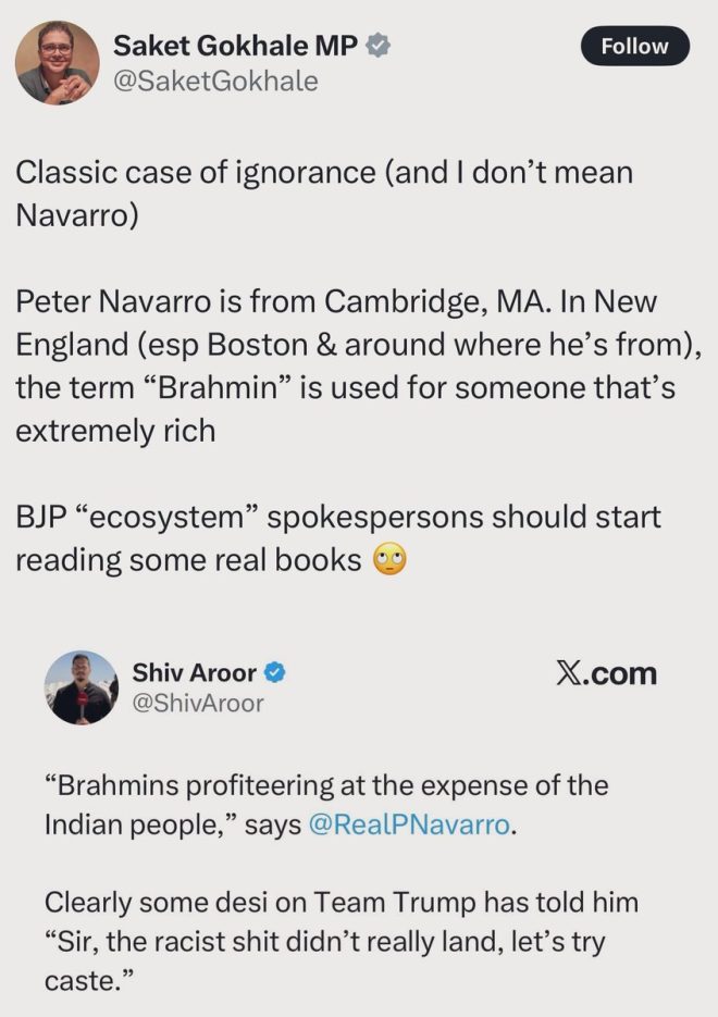 Indian MP Defends Navarro: A Political Circus Unveiled! — political satire in India, absurdity in politics 2025, Peter Navarro controversies
