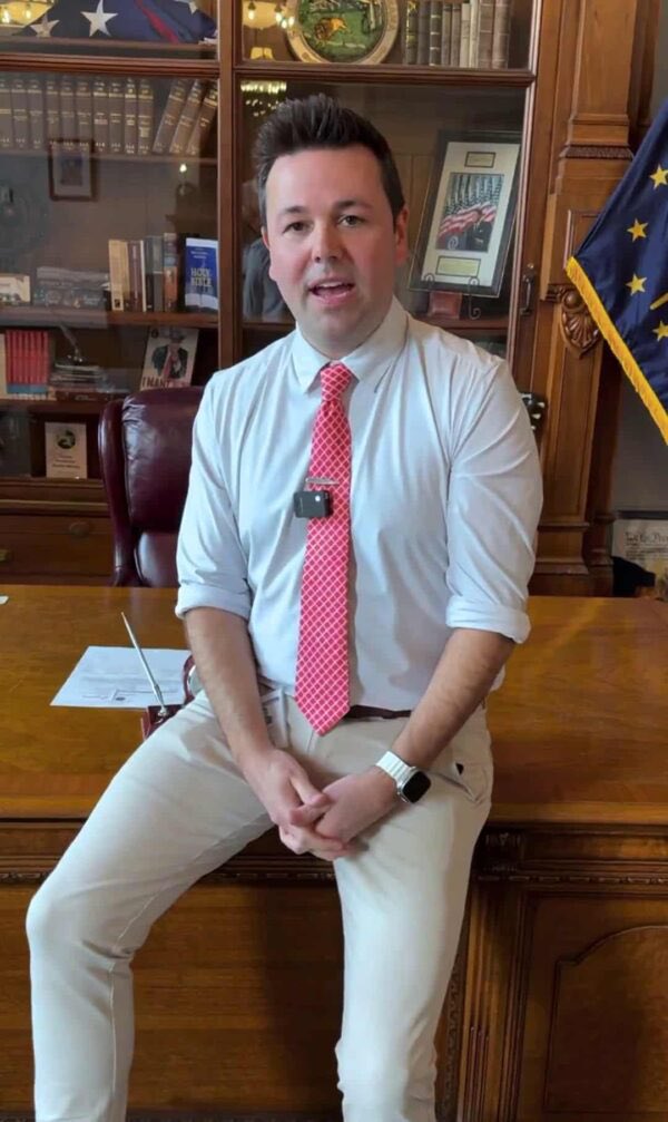 Indiana's Lt. Gov. Beckwith: 40K Haitians to Replace Natives? — Meet Indiana Lt. Governor Micah Beckwith, Micah Beckwith immigration policy 2025, Indiana Republican leaders controversy