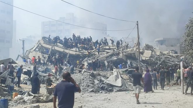 Israeli Airstrike Obliterates Gaza's Last Hope for Healing —  Gaza medical crisis, Israeli airstrike impact, humanitarian disaster Gaza 2025