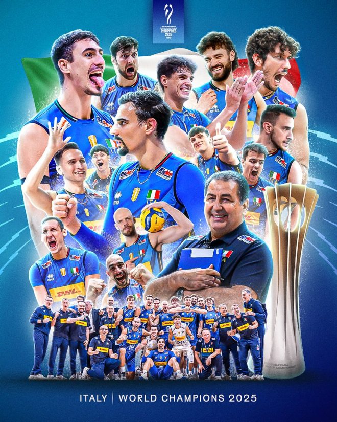 Italy's Stunning Triumph: Is This the New Dynasty? —  Italy volleyball championship 2025, Azzurri victory celebration, Ferdinando De Giorgi coaching legacy