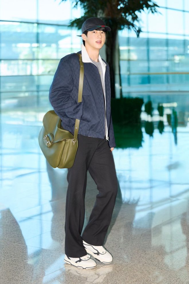 Jin Stuns in Gucci: Is BTS Star the New Fashion Icon? —  Milan fashion events 2025, BTS Jin Gucci collaboration, luxury handbag trends 2025