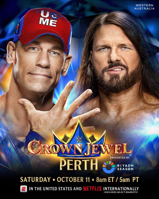 John Cena vs. AJ Styles: A Clash That Will Shock Fans! — John Cena vs AJ Styles, WWE Crown Jewel 2025, epic wrestling match