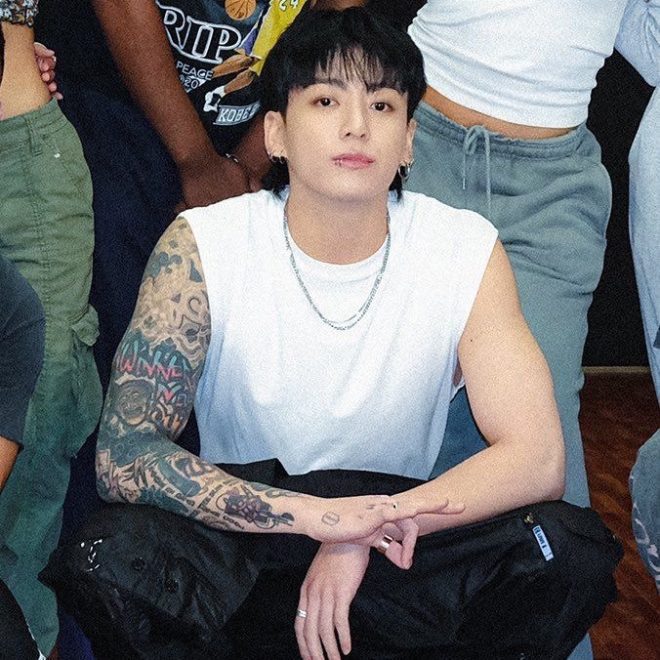Jungkook's Tattooed Body Sparks Debate: Sexiest Man Alive? —  Jungkook tattoos 2025, Sexiest Man Alive voting 2025, PEOPLE magazine nominations 2025