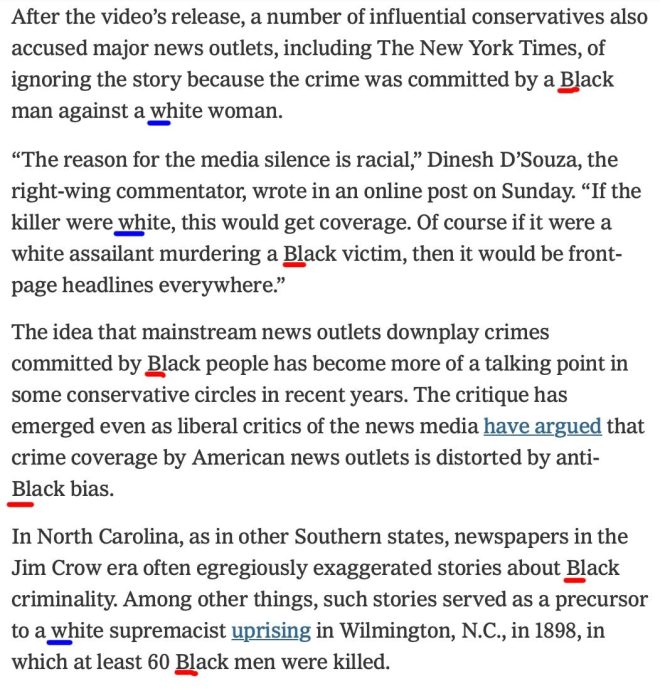 "Left accuses conservatives of 'racializing' Black death, ignoring white lives" — accusations against conservatives, racial bias in media, racial injustice in politics