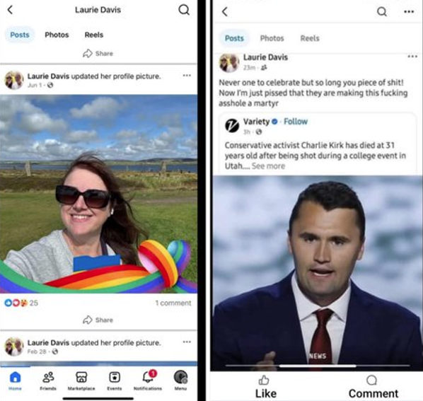 Mass Teacher Celebrates Conservative's Death: Outrage Ensues! —  "teacher ethics scandal 2025", "social media backlash teachers", "political bias in education"