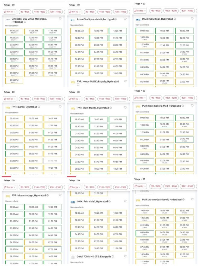 "Massive Plex Unblocking Sparks Outrage: Hyderabad Advance Falls Short of Devara's ₹14Cr Record!" —  Plexes unblocked, Hyderabad cinema, Devara release
Big screen unblocking, Movie advance booking, Box office numbers
Film showings, Cinema ticket sales, Movie revenue trends