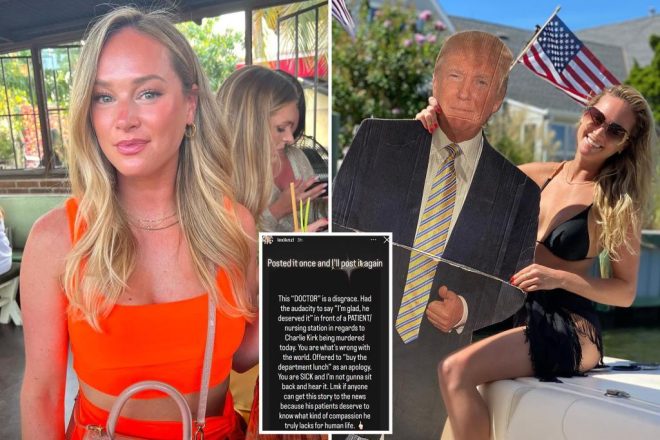 "NJ Surgeon Resigns After Cheering Kirk's Murder, Nurse Reinstated Amid Controversy" — NJ surgeon, Charlie Kirk murder, nurse reinstated
Medical professional, controversial statement, disciplinary action
Healthcare provider, social media post, professional conduct