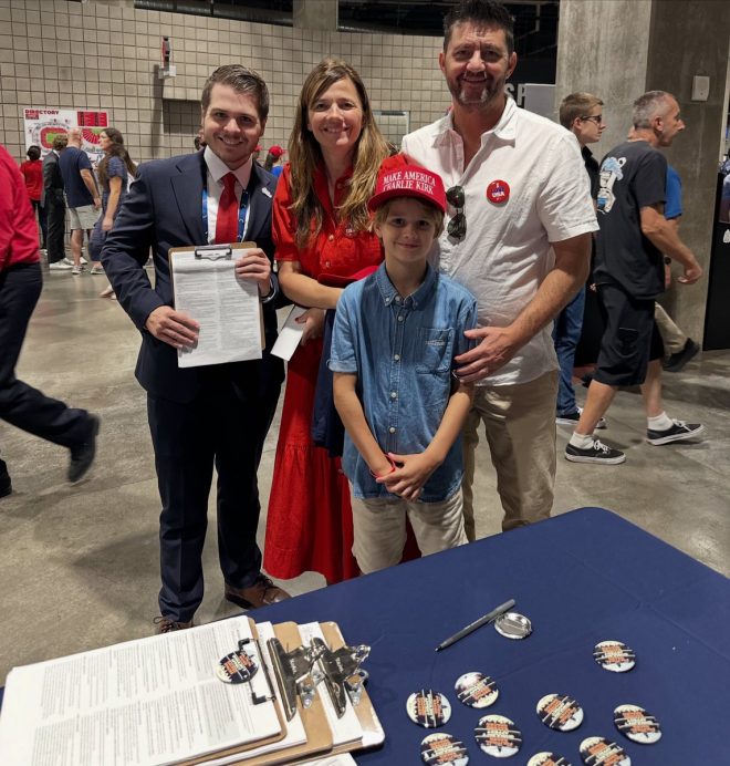 New Citizens Shock Nation: Their First Vote for GOP! —  New U.S. Citizens Registering Political Parties, Family Civic Engagement in America, Turning Point Action Community Support