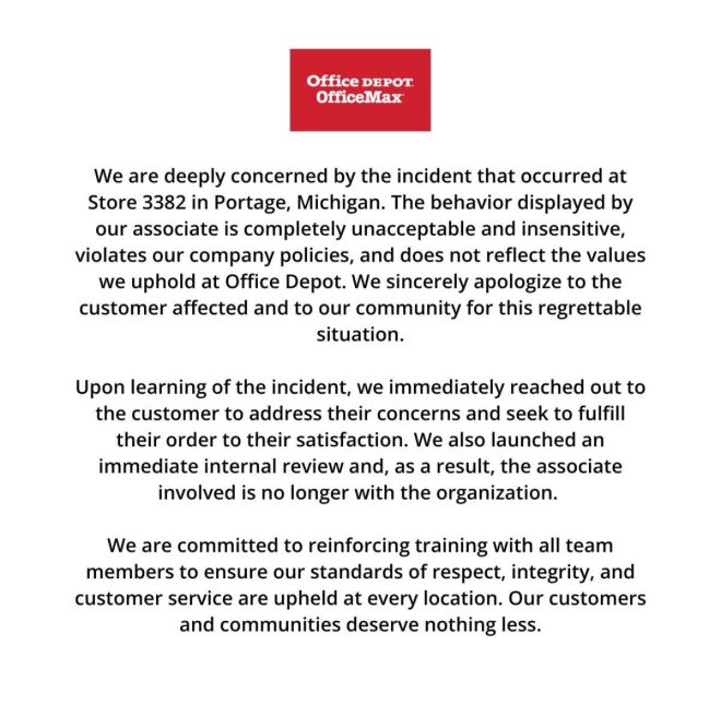 Office Depot Fires Staff for Rejecting 'Propaganda' Flyers! — Office Depot controversy, employee termination news, Charlie Kirk tribute incident
