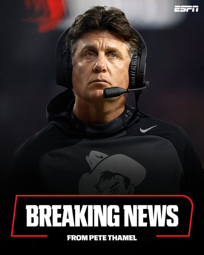 Oklahoma State Shocks Fans: Gundy Out After 21 Seasons! —  Oklahoma State football news, Mike Gundy coaching changes, college football coaching updates