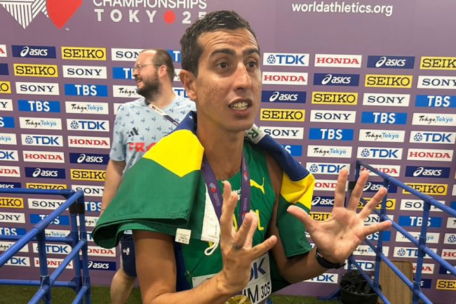 Olympic Racewalker Loses Wedding Ring Mid-Race, Confesses to Wife After Winning Gold: "I Trusted the Japanese People" —  金メダル, 競歩, カイオ・ボンフィム