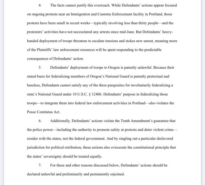"Oregon Democrats SUE to Block National Guard Deployment in Portland! Governor Supports Antifa Insurrectionists - DEPLOY NOW!" —  Oregon lawsuit against National Guard deployment, Democrat governor Antifa support, Portland federal property standoff