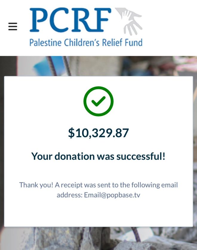 Pop Base Donates $10K Amid Gaza Genocide: Your Move? —  Gaza humanitarian aid, Palestine support initiatives, children relief donations 2025