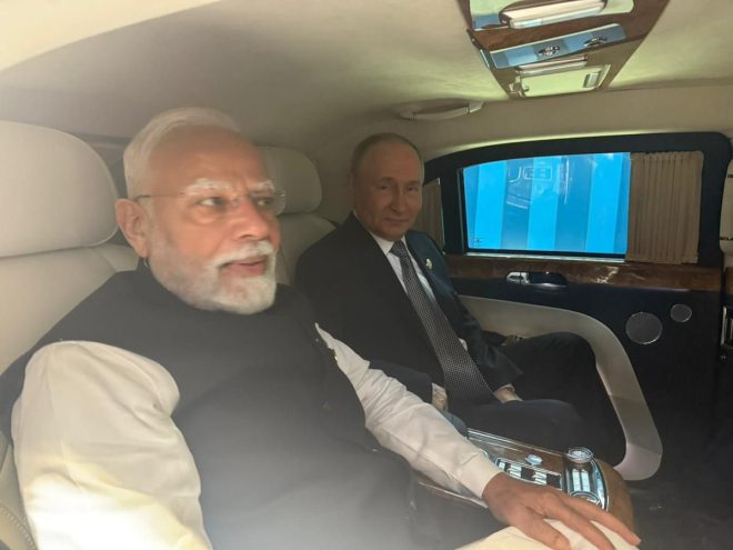 Putin and Modi Share a Car: Secret Talks or Showmanship? —  Putin Modi meeting news, India Russia diplomatic relations 2025, world leaders ride together