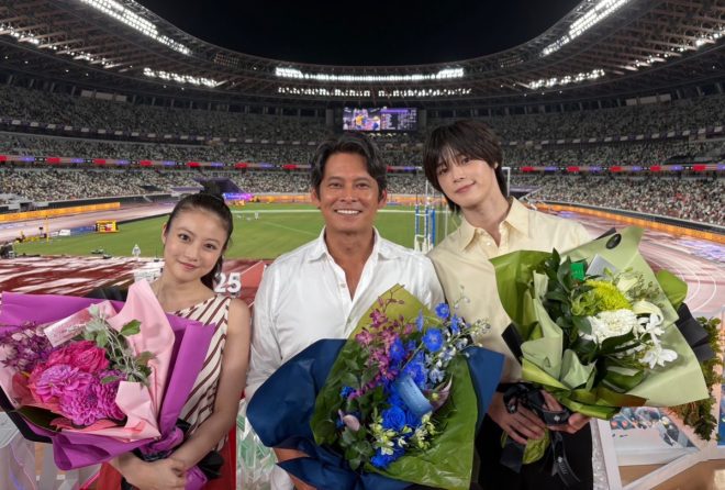 "Record-breaking 79.77 Million Viewers Tune in to 『世界陸上』! Oda Yuji, Imada Mio & Team K Triumph in Thrilling 4x100m Relay Final!"🔥🏃♂️🏃♀️ #世界陸上 — World Athletics Championships, Relay Samurai, Oda Yuji, Imada Mio, Team K, Athletics Event, Viewership Record, Relay Final, Running Competition, Popular Sports Event, International Athletics, Team Relay, Track and Field Event, Sporting Achievement