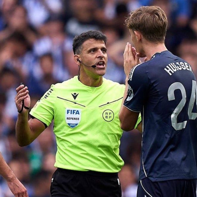 Referee Scandal: Red Card Error Sparks Outrage! —  referee controversy 2025, VAR decision error, Spanish football scandal