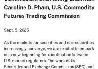 SEC & CFTC Join Forces: Crypto's Wild West Gets Tamed? —  Digital Asset Regulation, DeFi Innovation Strategies, Crypto Trading Expansion 2025