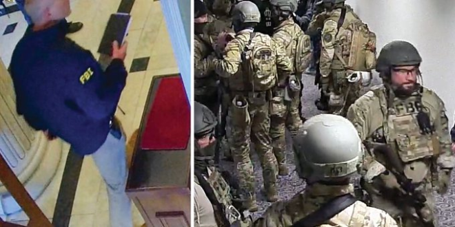 "SHOCKING: FBI Had 275 Agents Embedded in Jan. 6 Crowds - Contradicting DOJ Inspector General Report" —  Capitol riot investigation, FBI undercover operation, January 6 crowd surveillance